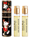 HOUSE OF SILLAGE 3-PC. MICKEY MOUSE & MINNIE MOUSE FRAGRANCE TRAVEL GIFT SET