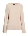 Bellwood Woman Sweater Beige Size L Polyamide, Wool, Viscose, Cashmere
