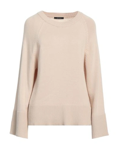 Bellwood Woman Sweater Beige Size L Polyamide, Wool, Viscose, Cashmere