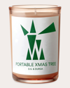 D.s. & Durga D. S. & Durga Portable Christmas Tree Candle 7oz