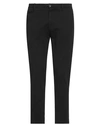 Officina 36 Man Pants Black Size 36 Cotton, Elastane