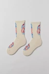 URBAN OUTFITTERS LUCKY CAT CREW SOCK IN CREAM, MEN'S AT URBAN OUTFITTERS