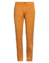 Myths Man Pants Tan Size 34 Cotton, Elastane In Brown