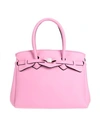 Save My Bag Woman Handbag Pastel Pink Size - Peek (polyether - Ether - Ketone), Polyamide, Elastane In Pink