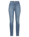 L Agence L'agence Woman Jeans Blue Size 29 Cotton, Rayon, Lyocell, Polyester, Elastane In Blue
