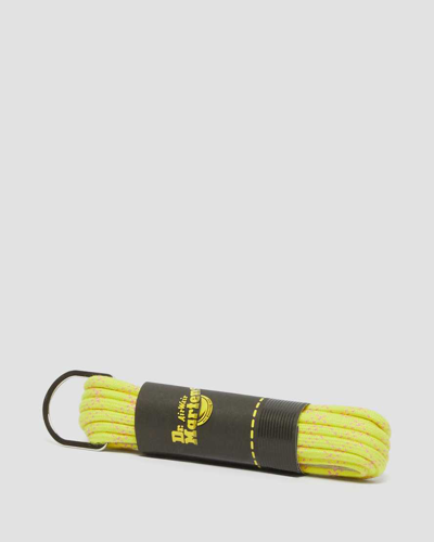 Dr. Martens 55 Inch Round Shoe Laces (8-10 Eye) In Yellow