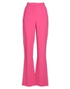 DICE KAYEK DICE KAYEK WOMAN PANTS FUCHSIA SIZE 8 VISCOSE, ELASTANE