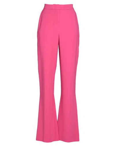 Dice Kayek Woman Pants Fuchsia Size 8 Viscose, Elastane In Pink