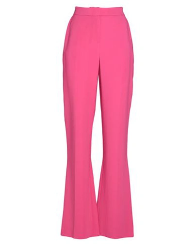 Dice Kayek Woman Pants Fuchsia Size 6 Viscose, Elastane In Pink