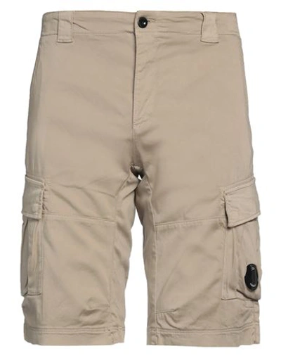 C.P. COMPANY C. P. COMPANY MAN SHORTS & BERMUDA SHORTS BEIGE SIZE 36 COTTON, ELASTANE