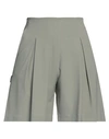 Rrd Woman Shorts & Bermuda Shorts Grey Size 6 Polyamide, Elastane In Grey