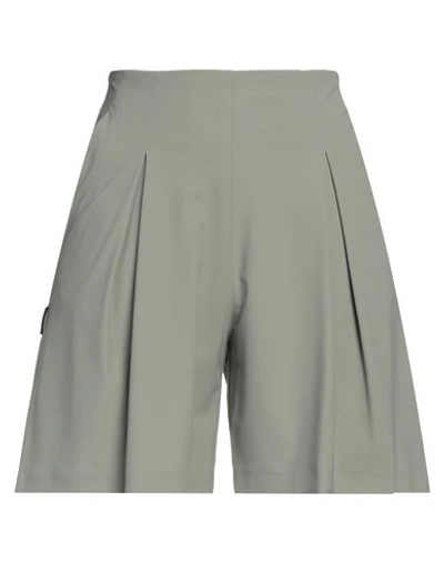 Rrd Woman Shorts & Bermuda Shorts Grey Size 8 Polyamide, Elastane