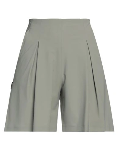 Rrd Woman Shorts & Bermuda Shorts Grey Size 6 Polyamide, Elastane