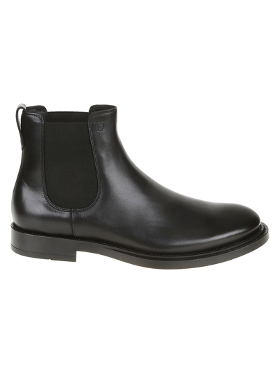 TOD'S ELASTIC SIDED FORMAL BOOTS