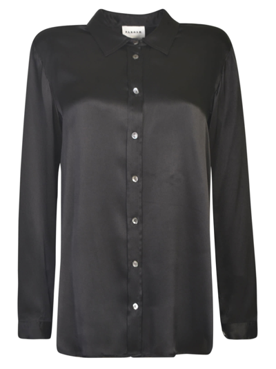 P.a.r.o.s.h Long-sleeved Shirt In Black