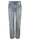 R13 STRAIGHT DISTRESSED JEANS