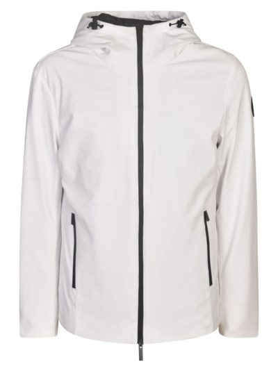 Woolrich Pacific Hooded Jacket In White