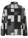 FRED PERRY FP PIXEL BORG FLEECE