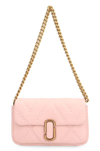 Marc Jacobs Women's The Quilted Leather Convertible Shoulder Bag In Rose
