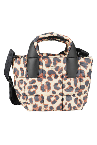 Veecollective Porter Tote Mini In Leo Leo