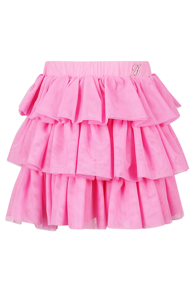 Miss Blumarine Kids' Jersey Mini In Paradise Pink