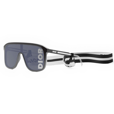 Dior Sunglasses In Nero/grigio Specchiato