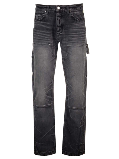 Amiri Grey Carpenter Jeans