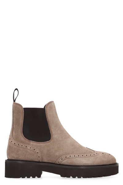 DOUCAL'S SUEDE ANKLE BOOTS
