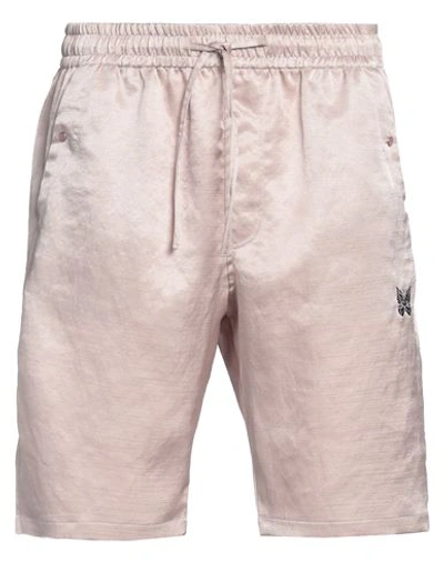 NEEDLES NEEDLES MAN SHORTS & BERMUDA SHORTS BLUSH SIZE XL POLYESTER