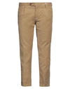 Myths Man Pants Sand Size 38 Cotton, Elastane In Beige