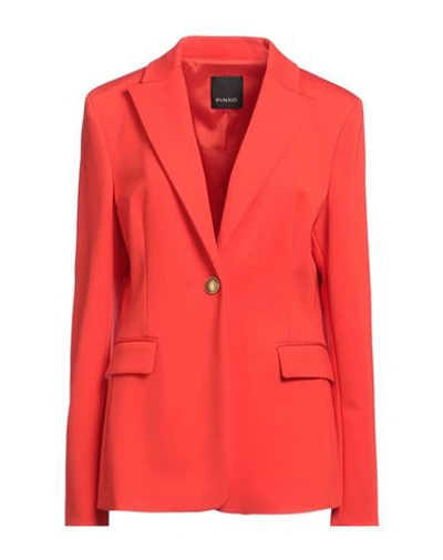 Pinko Suit Jackets In Orange