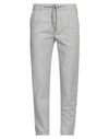 Alley Docks 963 Man Pants Light Grey Size 32 Cotton, Polyester, Elastane