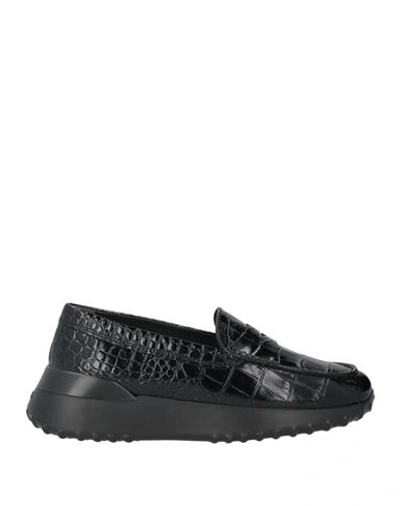 Tod's Happy Moments By Alber Elbaz Woman Loafers Black Size 5 Soft Leather