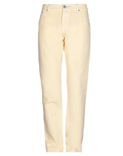 Jacob Cohёn Pants In Yellow