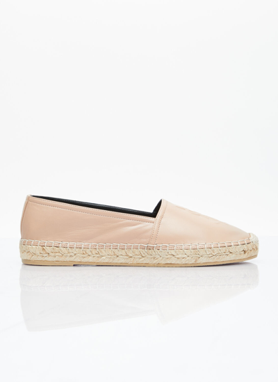 Saint Laurent Espadrilles  Woman Colour Blush Pink In Brown