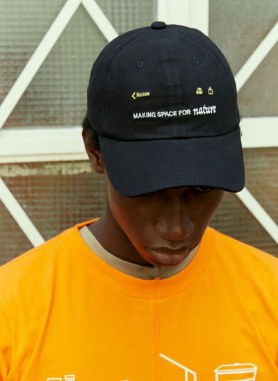 Space Available Nature Baseball Cap In Black