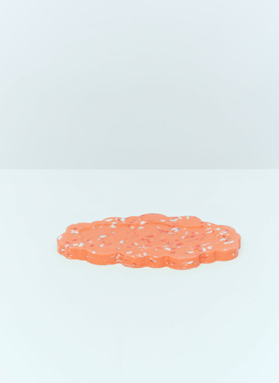 Space Available Clouded Desk Tray In Orange