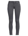 Liu •jo Woman Pants Lead Size 32 Cotton, Polyester, Elastane In Grey