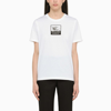 Burberry Ekd Embroidered Logo T-shirt In White