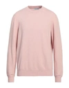 Gran Sasso Man Sweater Light Pink Size 42 Cashmere