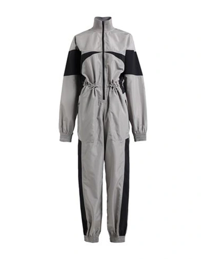 Adidas By Stella Mccartney Asmc Ep Overall Woman Jumpsuit Grey Size M Recycled Polyester