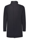 Herno Concealed Parka In Blue