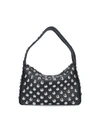 Khaite Elena Small Studded Leather Shoulder Bag In Black