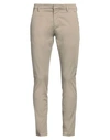 Dondup Man Pants Dove Grey Size 32 Cotton, Elastane