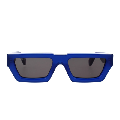 Off-white Sunglasses In Blue