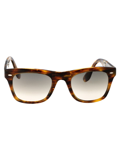 Oliver Peoples Mister Brunello Sunglasses In 14084c Vintage Lbr
