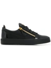 Giuseppe Zanotti Black May London Frankie Sneakers In Black