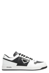 Prada Downtown Low-top Sneakers In Black