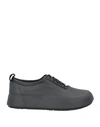 Ambush Woman Sneakers Black Size 7 Soft Leather, Textile Fibers In Black