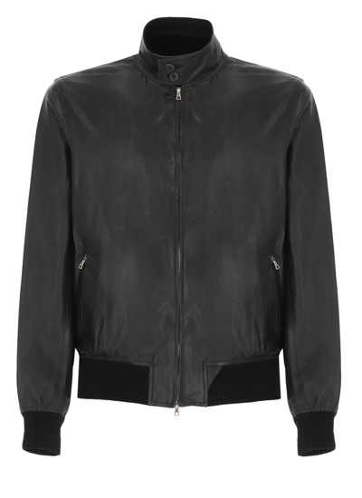 Stewart Etere - Leather Jacket In Black